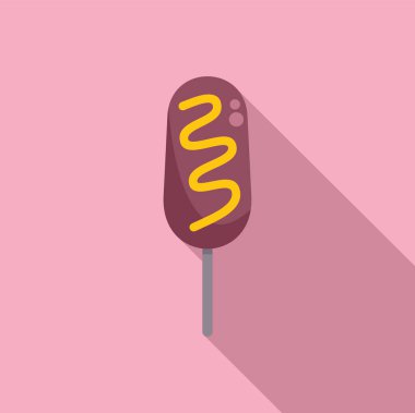 Sıcak bir yaz gününde tatlı ve ferahlatıcı bir ziyafetin tadını çıkarıyorum.