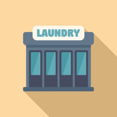 Gerekli hizmetleri sunan çamaşırhane, çamaşır yıkama ve kurutma için açıktır.