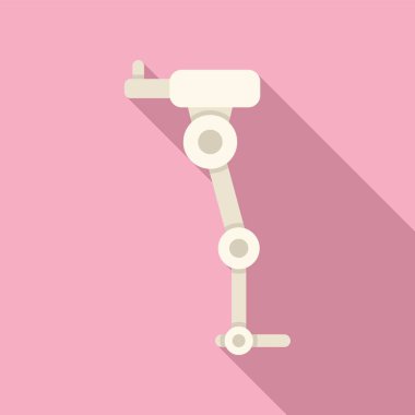 Son teknoloji dış iskelet protez uzuv teknolojisi, sağlık hizmeti için. Tıbbi yenilik. Ve robotik yapay bacağın geleceği. Ayak. Ayak bileği. Diz eklem desteği. Hareket kabiliyeti. Engeller