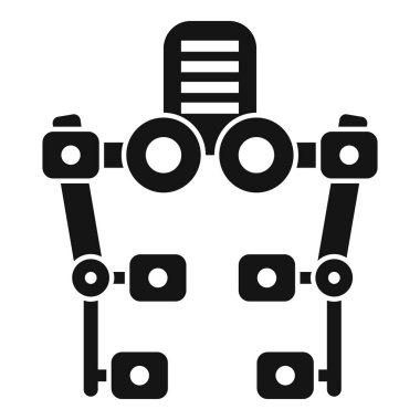 Gelişmiş tıbbi göz muayenesi ve sağlık hizmetleri kliniğinde teşhis için modern dijital makine ikonu kullanan profesyonel göz doktoru