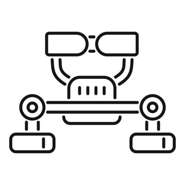 Otomasyon için makine eğitimi kullanan endüstriyel robot kolu
