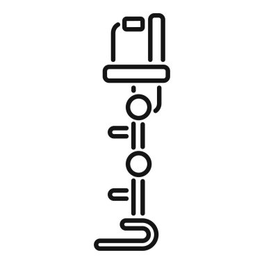 Cerrah ameliyat sırasında tıbbi bir cihaz kullanıyor.