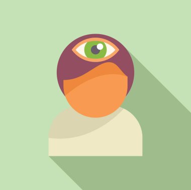 Ruhani lider meditasyon yapıyor. Evreni görmek için üçüncü gözlerini açıyor.