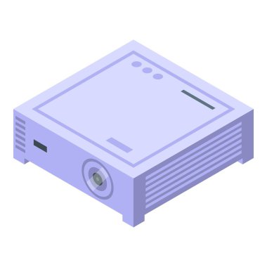 Bir konferans odasında sunum yapan modern projektör, iş ve teknoloji temaları için mükemmel