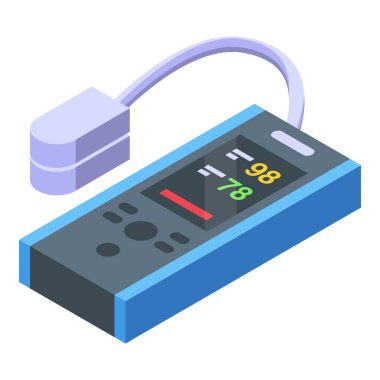 Modern parmak ucu nabız oksimetresi kan oksijeni doygunluğunu ölçüyor