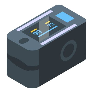 Modern parmak ucu nabız oksimetresi kan oksijeni doygunluğunu ölçüyor