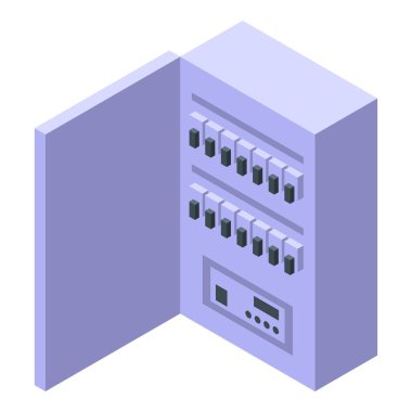 Elektrik devrelerinin konut, ticari veya endüstriyel ortamlarda yönetilmesi ve korunması için gerekli devre kesiciler ve anahtarların yer aldığı bir dağıtım kartının özgün görünümü