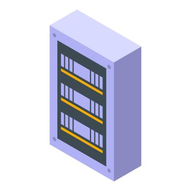 Elektrik sigorta kutusu bir kablo ağı üzerinden elektrik dağıtıyor.