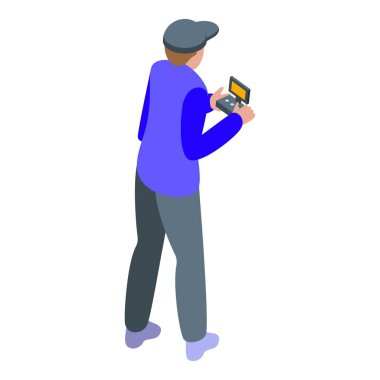 Drone pilotu uzaktan kumandayı kullanarak İHA 'yı kontrol ediyor.