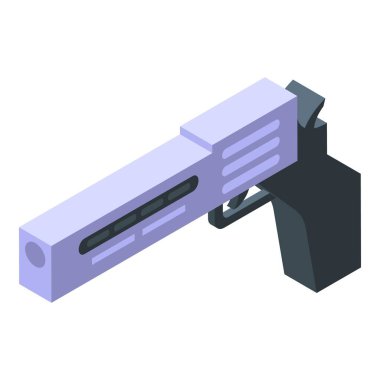 Uzun namlulu fütüristik tabanca projelerinize biraz bilim kurgu katmak için mükemmel.