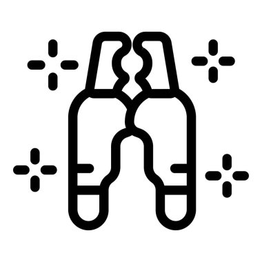 Uzay yürüyüşü yapan iki astronot uzay aracının dışında el ele tutuşuyorlar.