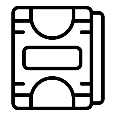 Bir yığın video oyunu kartuşunun satır sanatı simgesi, klasik oyun anılarını canlandırıyor