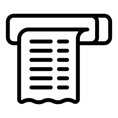 Satış noktası, satın alma bilgilerini içeren bir makbuz yazdırma