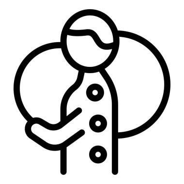 Uzay giysisi giyen astronot yeni gezegenleri, uzay yolculuğunu ve keşif ikonunu keşfediyor