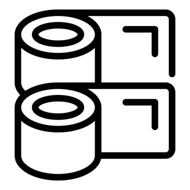 Yan yana duran iki rulo beyaz tıbbi yapıştırıcı bant.