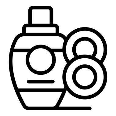 Kontakt lens çözeltisi şişesiyle görüş düzeltmesi için kontakt lens kullanın