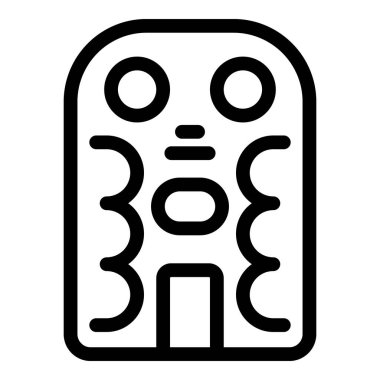 Bu ikon, antik uygarlığın mimari maharetini ve kültürel önemini vurgulayan bir Maya tapınağını temsil ediyor.