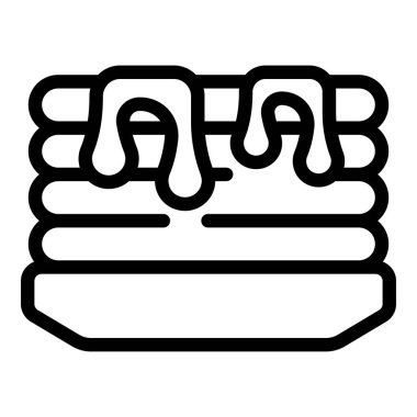 Gözleme yığını, kenarlarından akan şurupla gösterilir, çocukluk kahvaltılarının anılarını canlandırır.