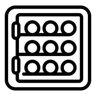 Şarap mahzeninin simgesi. Şarap deposu kavramını temsil ediyor.