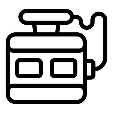 Giysileri ütülemek için buhar işlevi gören elektrikli demir, izole edilmiş simge