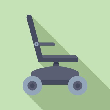 Modern elektrikli tekerlekli sandalye, engelli bireylere gelişmiş hareket özgürlüğü sunuyor.