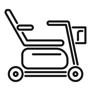 Fiziksel engelliler için hareket ve bağımsızlığı geliştirmek için tasarlanmış modern elektrikli sandalye.