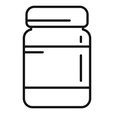 Spor beslenme kabı spor ve sağlıklı yaşam tarzını temsil ediyor.