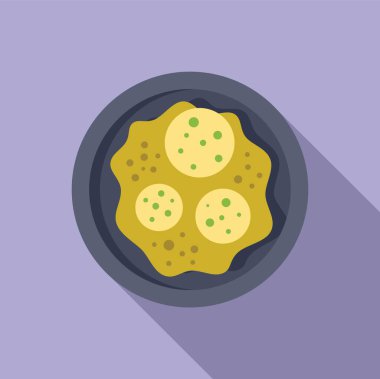 Akşam yemeği için bir restoranda Hint yemeği tabağı domates ve baharat servis ediliyor.