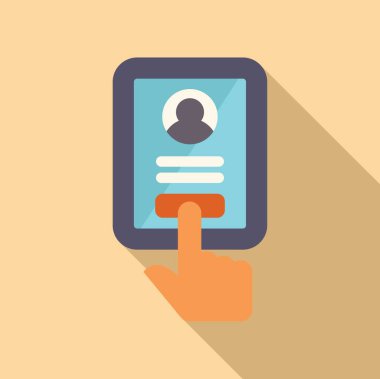 El bir tablet bilgisayarın ekranına dokunuyor, çevrimiçi bir formu tamamlıyor