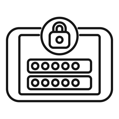 Akıllı telefon, asma kilit simgesi ve siber güvenlik konseptiyle parola koruması gösteriyor