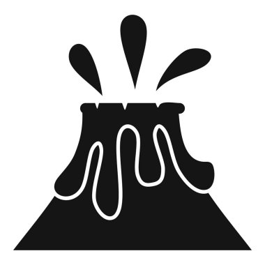 Yanardağ lav kayaları ve magmalarla püskürüyor