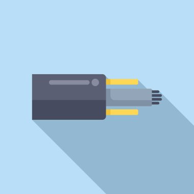 Hızlı internet bağlantısı hızını gösteren optik fiber kablo bağlantısı