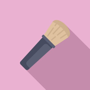 Profesyonel güzellik rutini için makyaj fırçası kullanılıyor