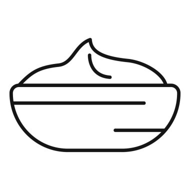 Bir kâse dolusu sos, sos, krem peynir ya da tereyağı.