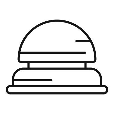 Yatak başlıklı çift kişilik bir yatağın çizimi, yatak odası mobilyalarını temsil ediyor.