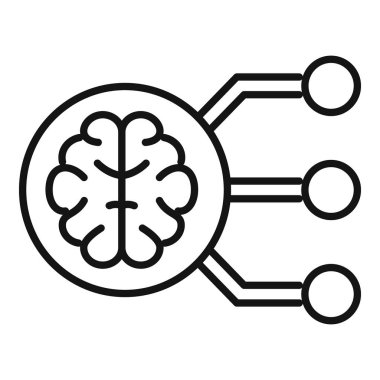 Dijital ağa bağlanan beyin çipi, simge ana hatlarını öğrenme biçimi