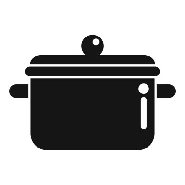 Beyaz arkaplanda duran bir düdüklü tencerenin simgesi.