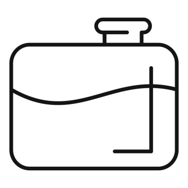 Basit bir siyah beyaz araba ikonu. Yakıt göstergesi. İğne neredeyse boş görünüyor.