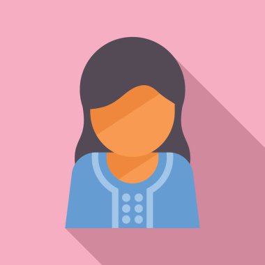 Yüzsüz kadın karakter bir forum için bir firmayı ya da markayı temsil ediyor.