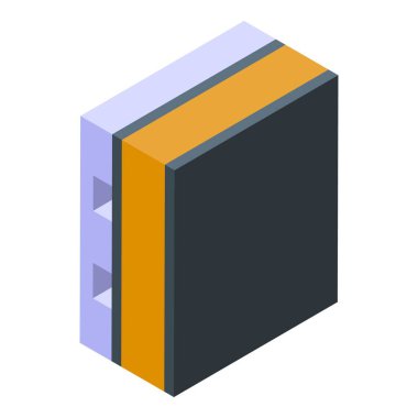 Yalıtım tabakasını gösteren modern bir binanın dış görünüşü.