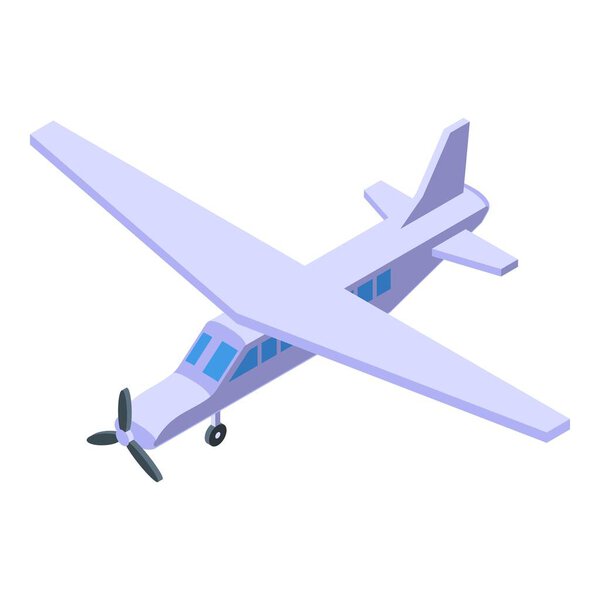 Легкие самолеты, летающие в небе, символ путешествия и приключений