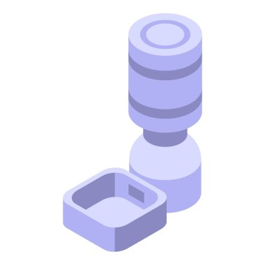 Modern evcil hayvan suyu dağıtıcısı tüylü yoldaşlarınız için sürekli taze ve temiz su sağlıyor.