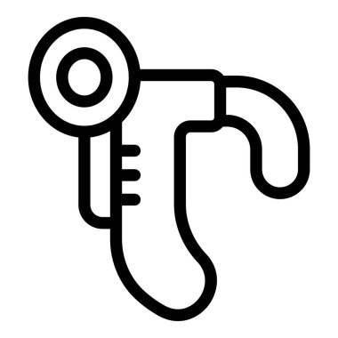 Açı öğütücü güç aracı inşaat simgesini kesiyor