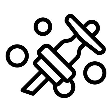 Aşı için yuvarlak uçlu iğneyle tıbbi şırınga enjekte ediliyor.