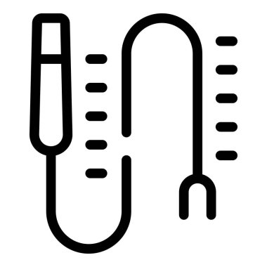 Elektronik termometre, sağdaki ölçekte yüksek ateş olduğunu gösteriyor.