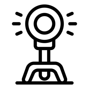 Bir video günlüğü kaydederken ya da canlı yayın içeriğinde webcam yanıp sönüyor