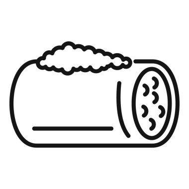 Geleneksel Meksika yemekleri, öğle yemeği için etli burrito.