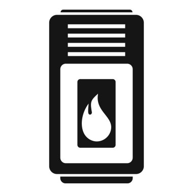 Modern elektrikli şöminenin siyah silueti sıcaklık ve konfor sağlıyor.