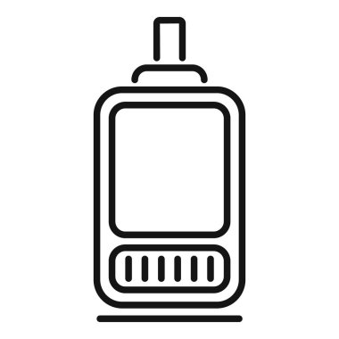 Modern ve minimalist tasarımı olan sıvıyı buharlaştırmak için elektronik sigara cihazı.