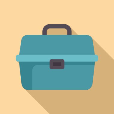 Kapalı boş plastik alet çantası, tamirci için malzeme depolama ve taşıma